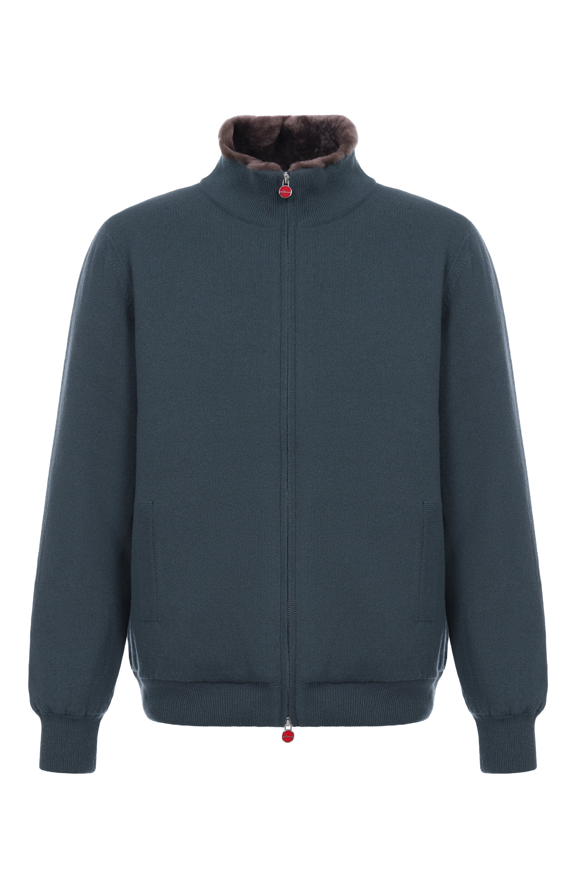 Кашемировый кардиган с подкладкой из овчины KITON, арт. UMK1489K325, фото 1