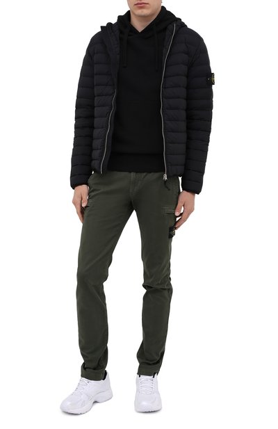 Хлопковое худи STONE ISLAND, арт. 731564120, фото 2