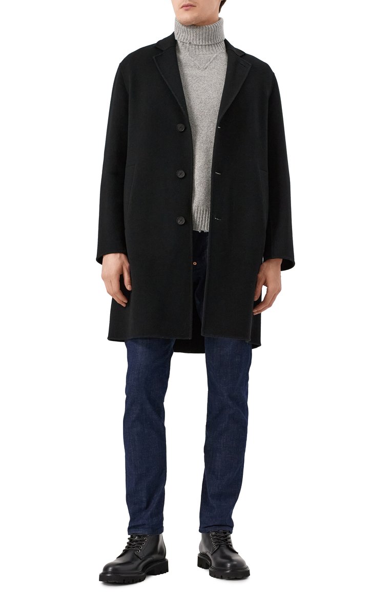 Мужские джинсы cool guy DSQUARED2 темно-синего цвета, арт. S71LB1612/S30664 | Фото 2 (Длина (брюки, джинсы): Стандартные; Материал внешний: Хлопок, Деним; Стили: Кэжуэл, Повседневный; Кросс-КТ: Деним; Силуэт М (брюки): Узкие; Автоматизация ТО: Проставлено; Автоматизация состава: Проставлено; Детали: Без декора)