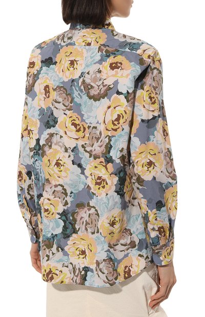 Хлопковая рубашка DRIES VAN NOTEN, арт. 231-030708-6011, фото 4