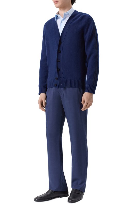 Хлопковая сорочка MVST M0RBIDA/ALBERT0/SQUARED/F339463-KING S0YELLA 240/G Голубой  M0RBIDA/ALBERT0/SQUARED/F339463-KING S0YELLA 240/G Фото 2