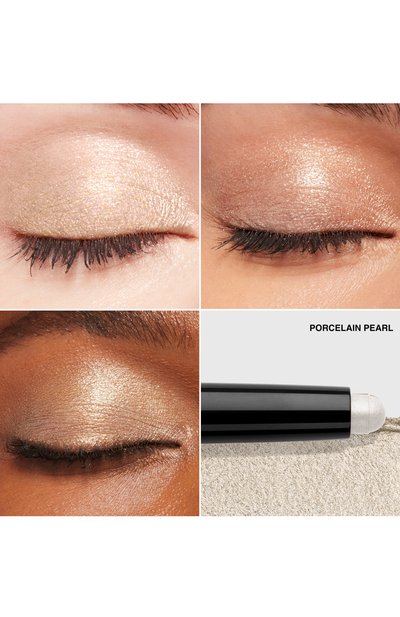 Стойкие тени для век в стике long-wear cream shadow stick, оттенок porcelain pearl (1,6g) BOBBI BROWN, арт. E96E-73, фото 3