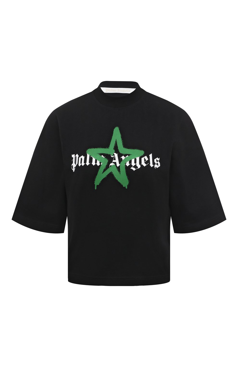 Хлопковая футболка PALM ANGELS, арт. PWAA020C99JER0151055, фото 1