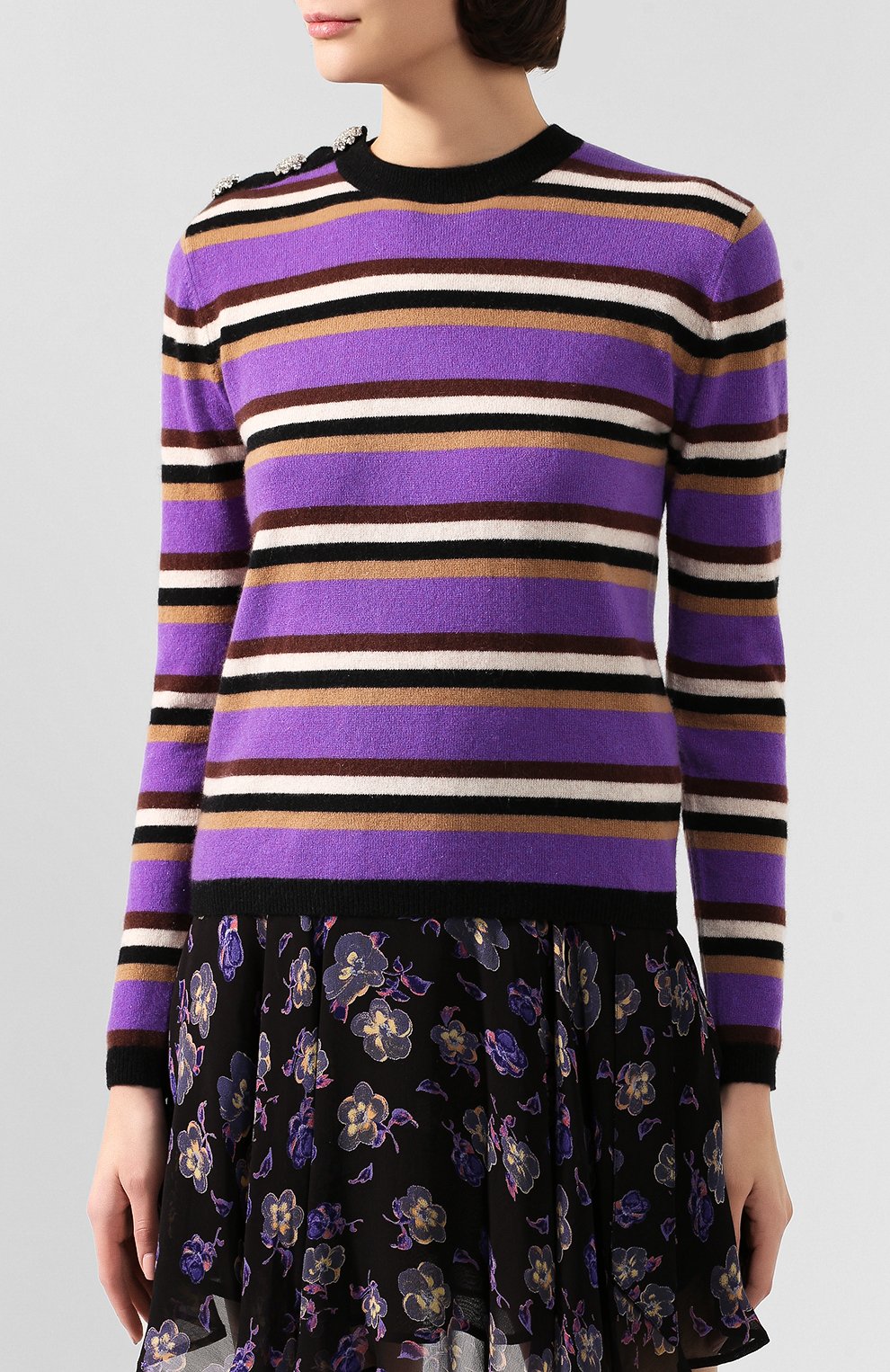 Кашемировый пуловер GANNI, арт. K1282, фото 3