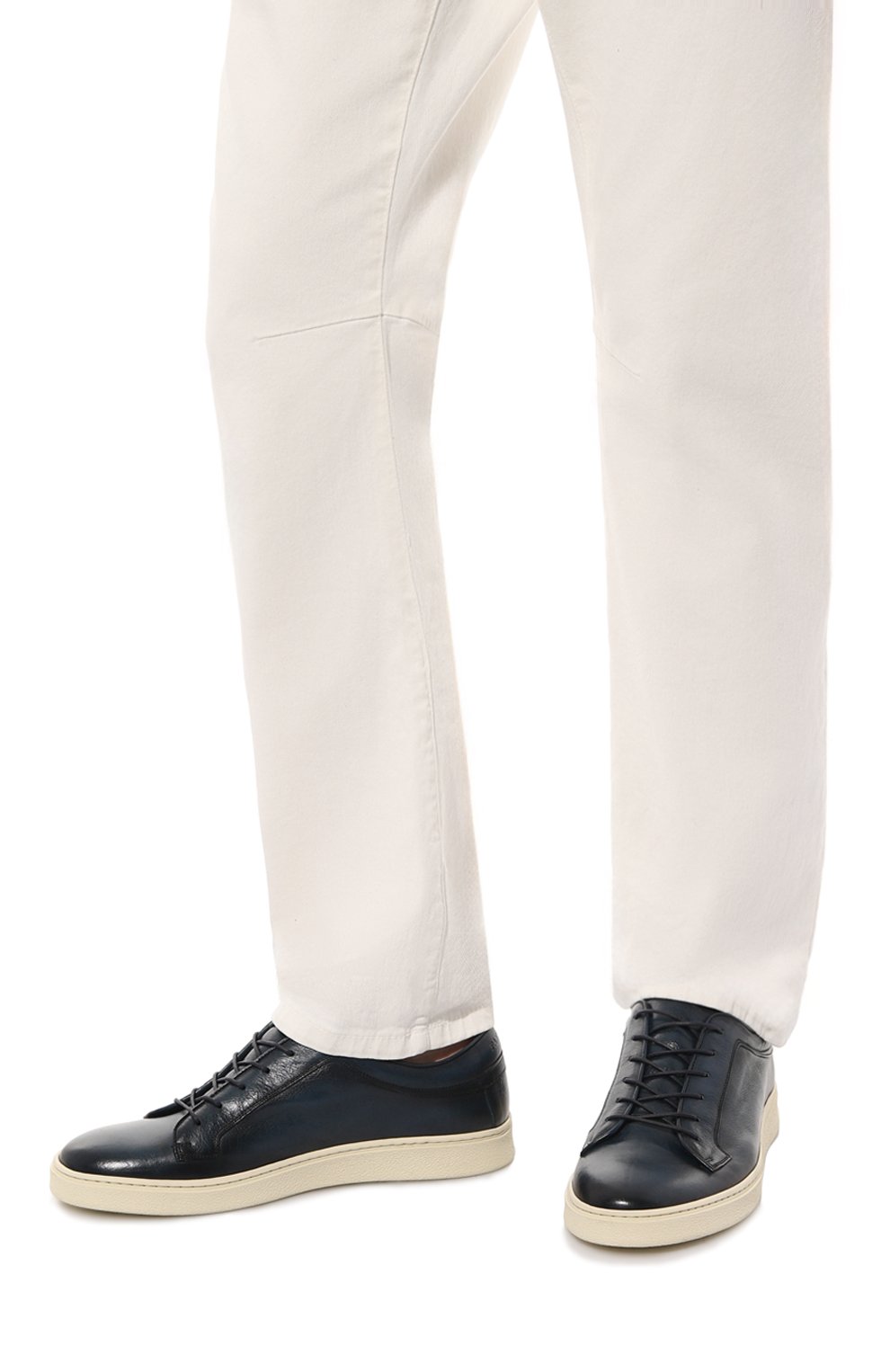 Кожаные кеды PANTANETTI, арт. 17420E, фото 3