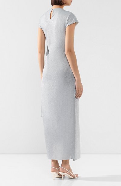 Платье LANVIN серебряного цвета по цене 118500 руб., арт. RW-DR302K-4506-E20, фото 4 Платье LANVIN, арт. RW-DR302K-4506-E20, фото 4