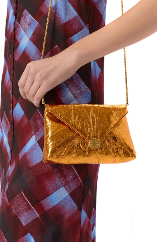 Клатч Dries Van Noten 011540/0207 Золотой  011540/0207 Фото 2