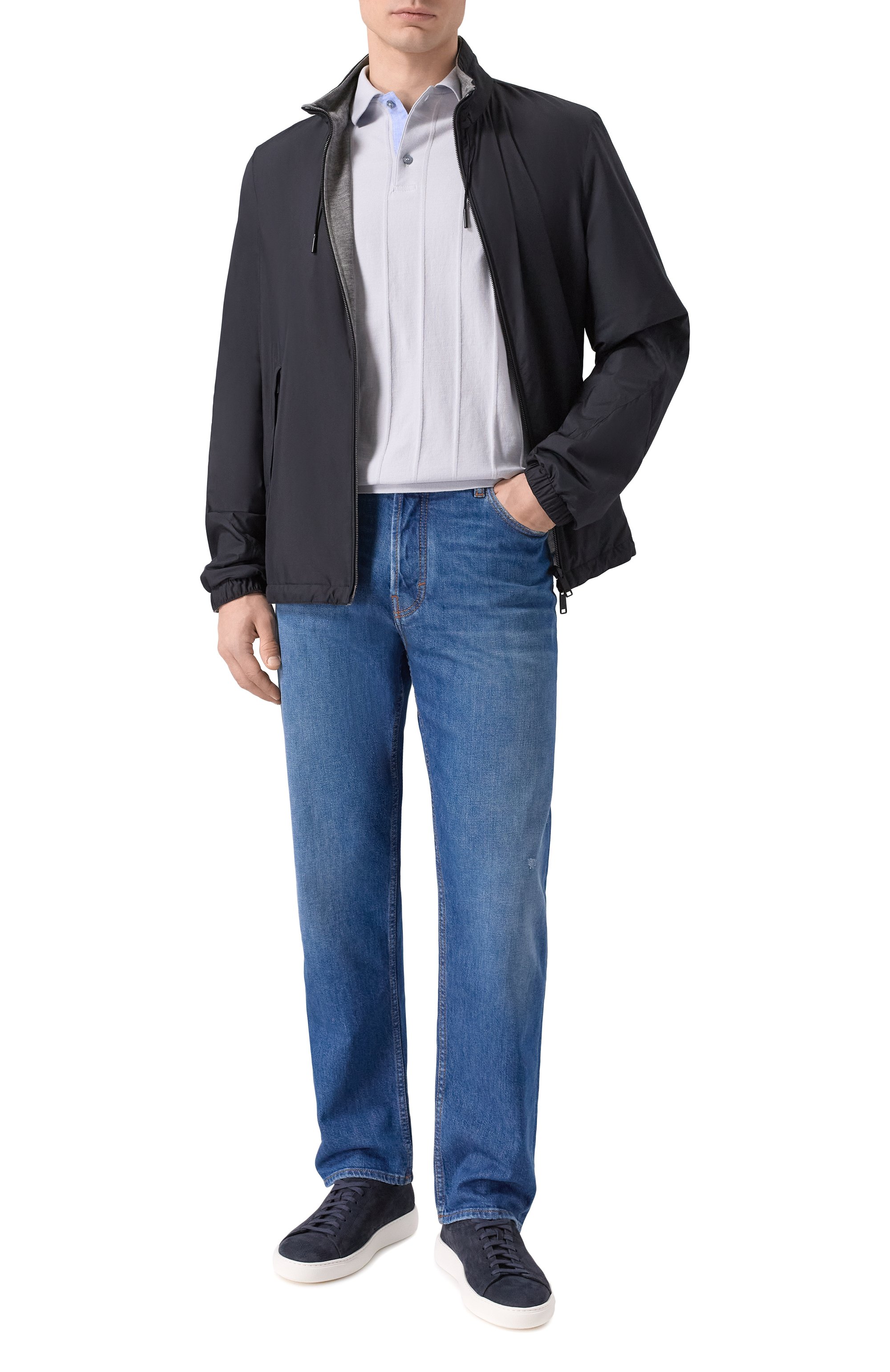 Хлопковое поло PAUL&SHARK, арт. 26411632, фото 2