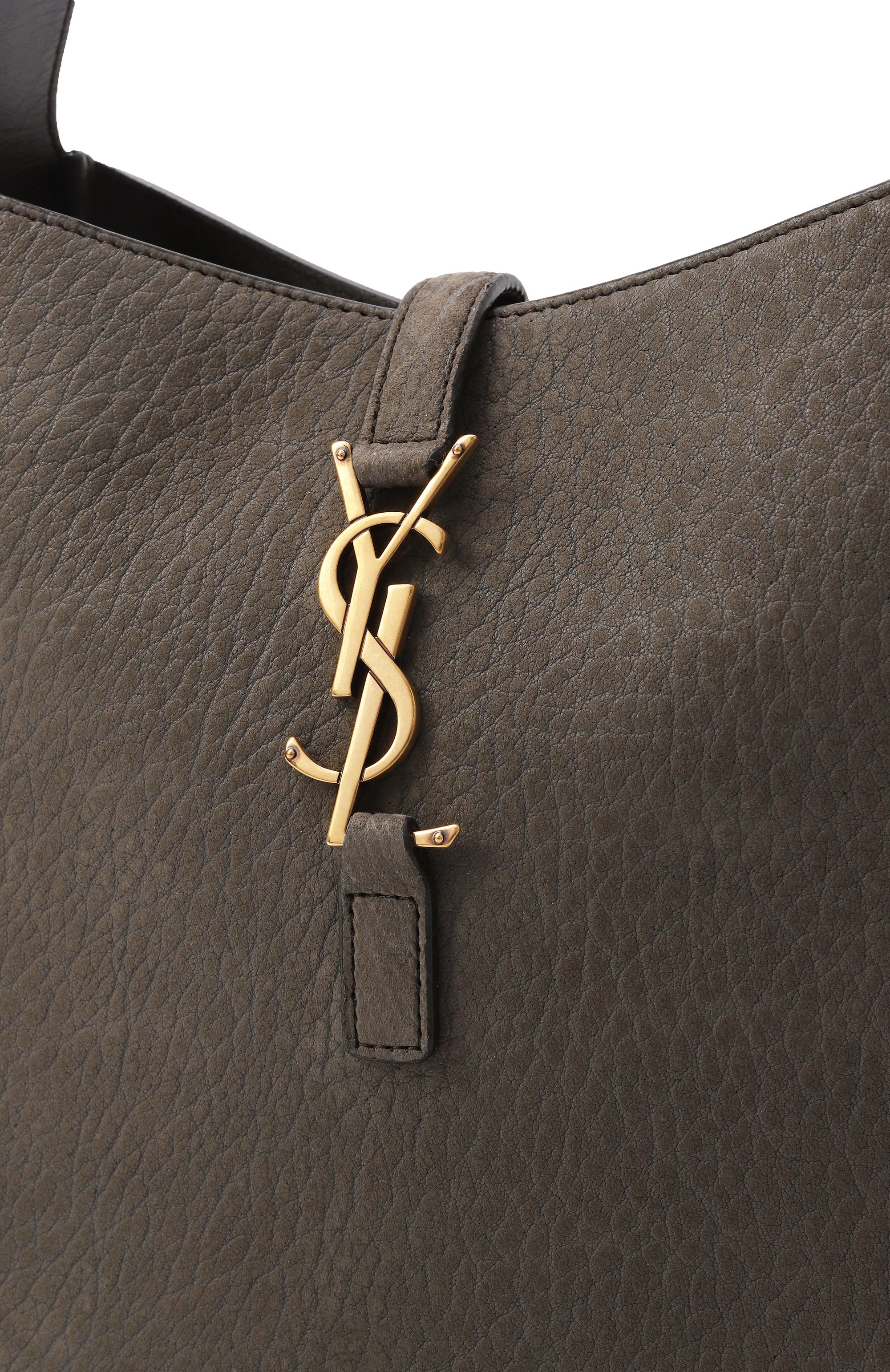 Сумка le 5 a 7 small SAINT LAURENT серого цвета по цене 362000 руб., арт. 850533/AAEEL, фото 6 Сумка le 5 a 7 small SAINT LAURENT, арт. 850533/AAEEL, фото 6