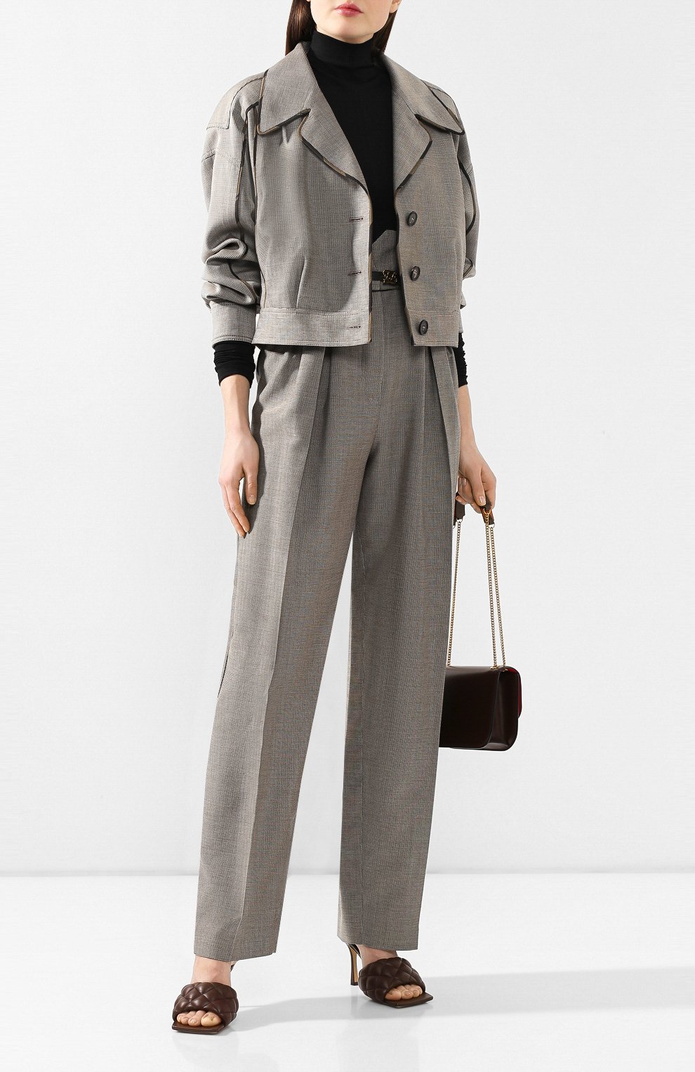 Жакет из смеси шерсти и хлопка FENDI, арт. FJ7025 A5XD, фото 2