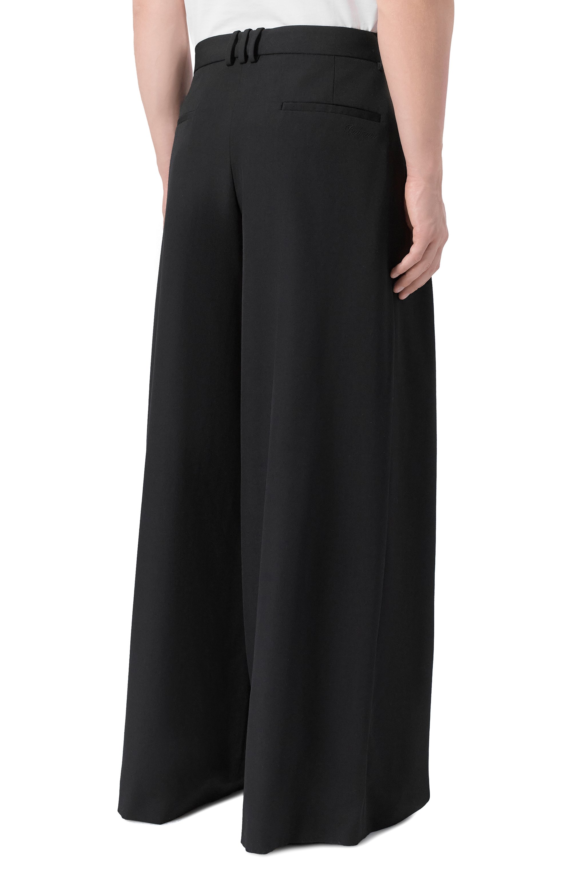 Шерстяные брюки BALMAIN, арт. FH0PQ355/WC09, фото 4