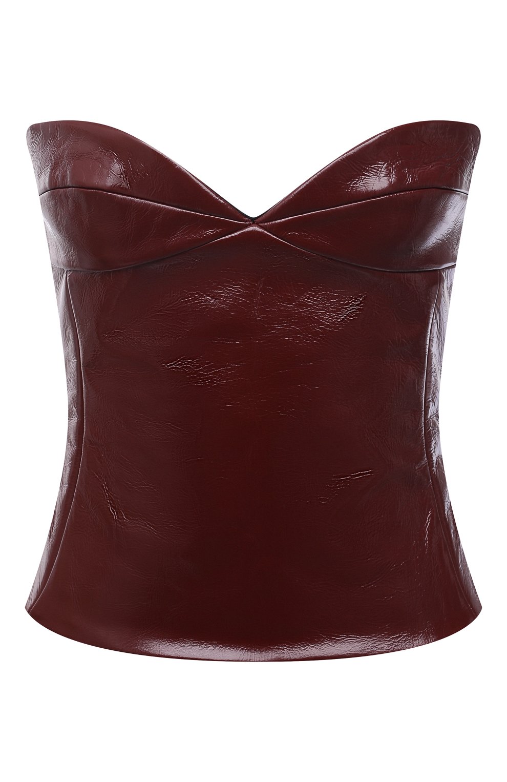Кожаный топ-бюстье KHAITE, арт. 2183742/PRIM, фото 1