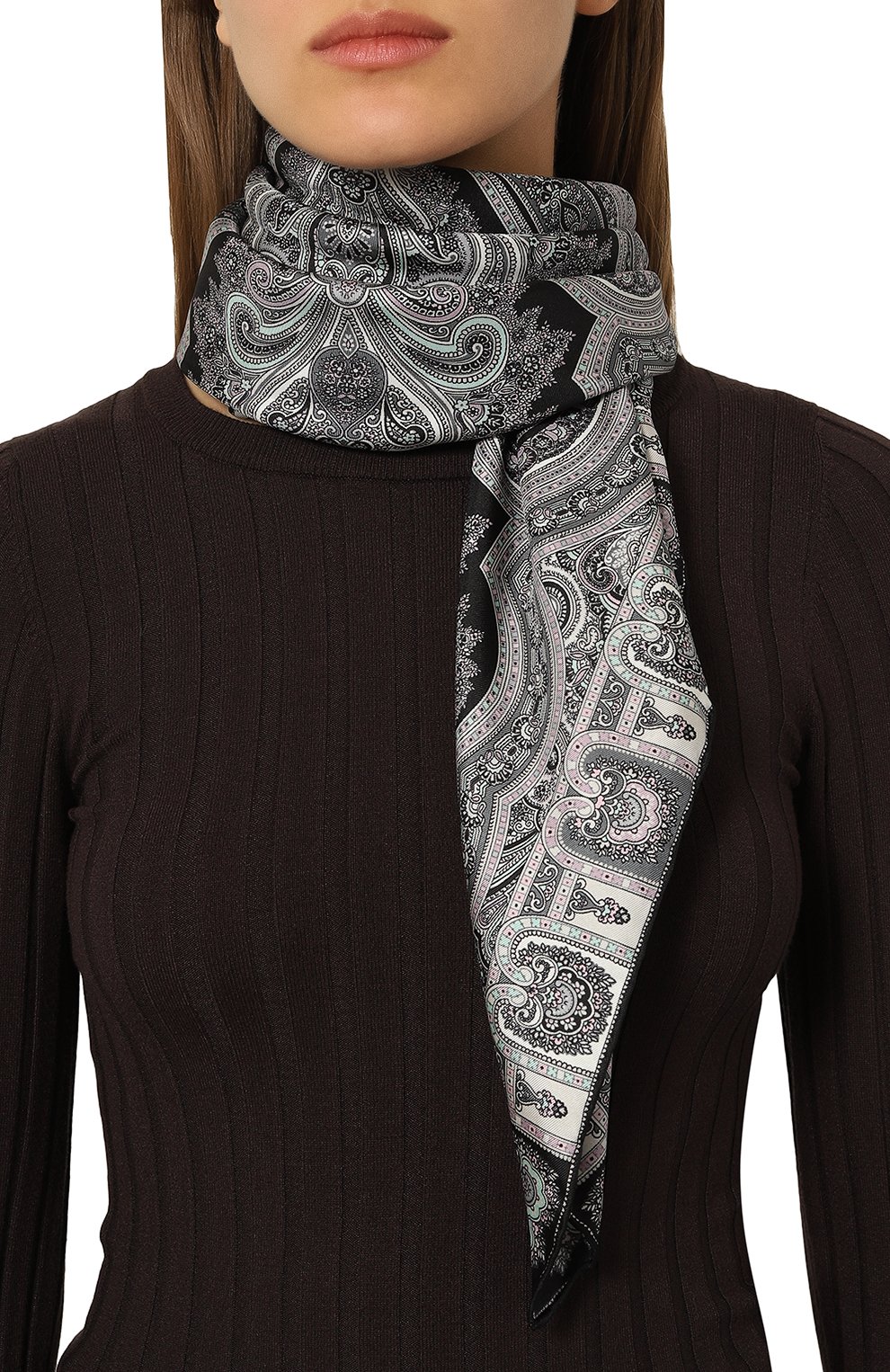 Шелковый платок ROECKL, арт. 41451-2530, фото 2