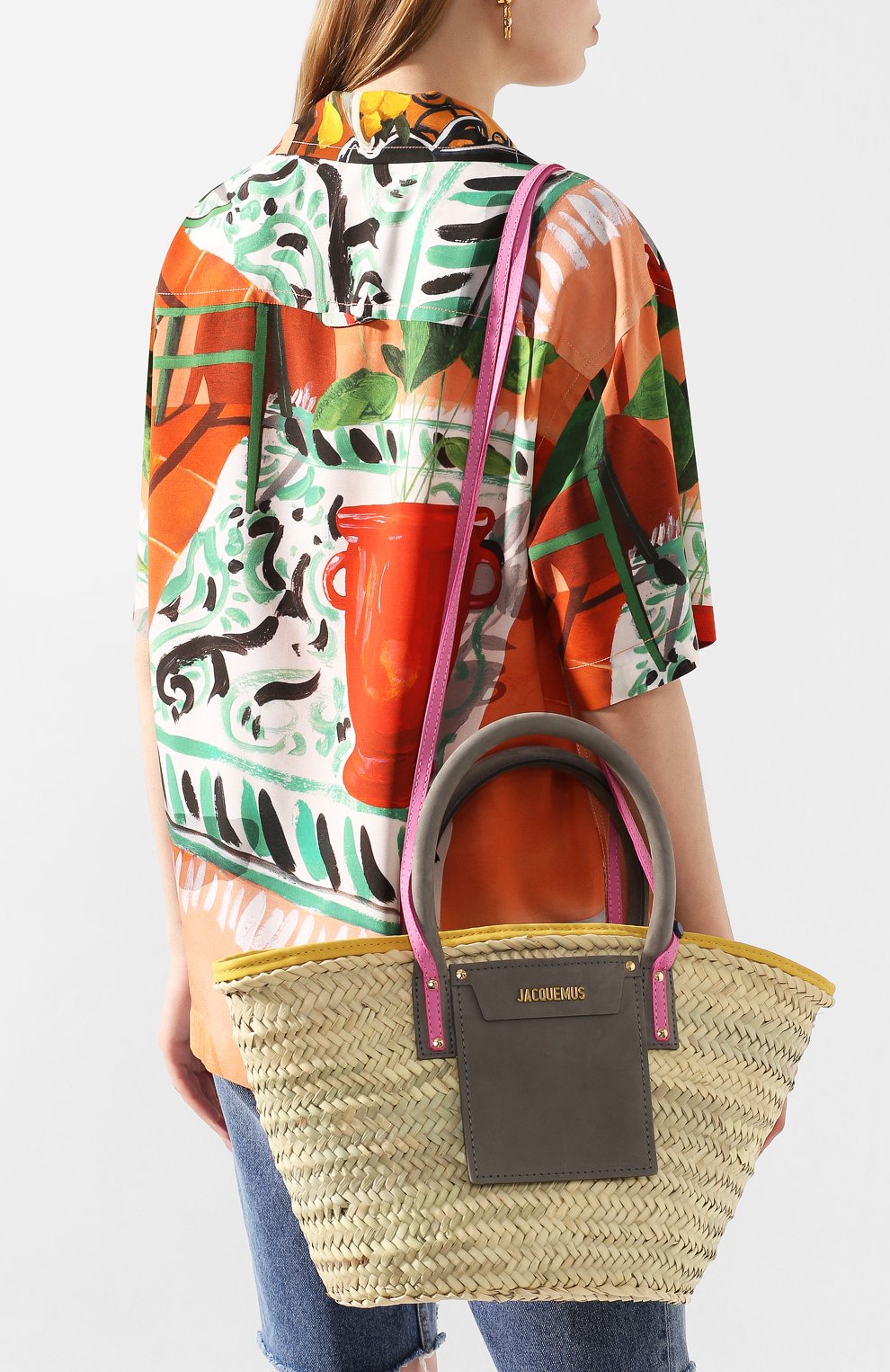 Сумка le panier soleil JACQUEMUS, арт. 201BA07/61000, фото 5