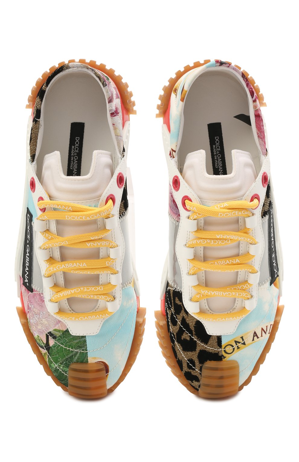 Комбинированные кроссовки ns1 DOLCE & GABBANA, арт. CK1755/A0677, фото 5