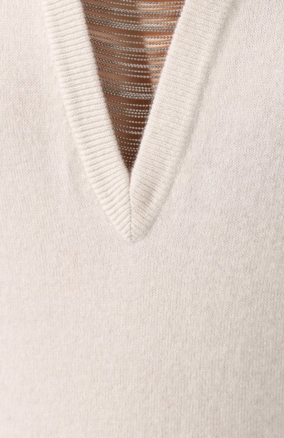 Кашемировый пуловер BRUNELLO CUCINELLI, арт. M12169702, фото 5