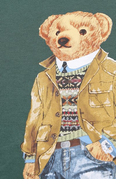 Хлопковая футболка POLO RALPH LAUREN, арт. 711829161/PRL BS, фото 5