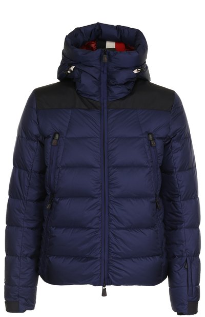 Стеганый пуховик на молнии с капюшо ном MONCLER, арт. C2-097-41813-85-53864, фото 1