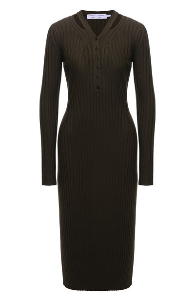 Женское шерстяное платье PROENZA SCHOULER WHITE LABEL, арт. WL2217728-KW133
