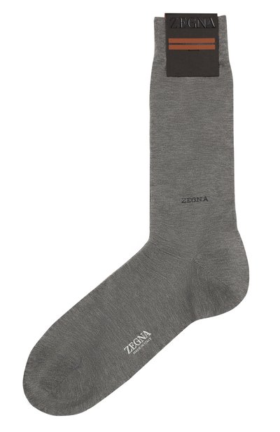 Хлопковые носки ZEGNA, арт. N5V406520, фото 1