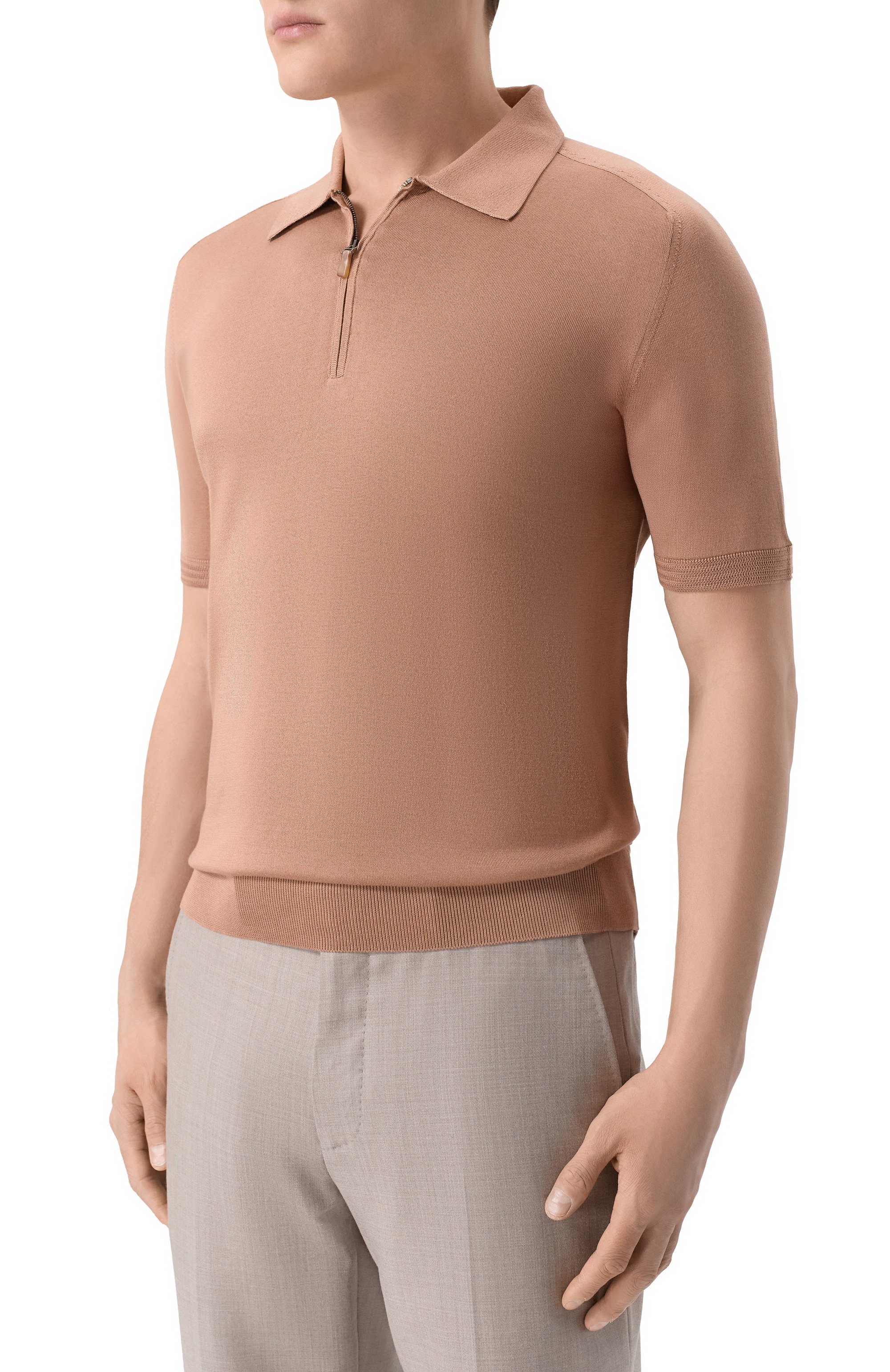 Шелковое поло COLOMBO, арт. MA04864/4-120AN, фото 3