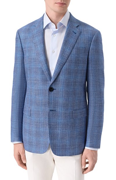 Пиджак из шерсти и шелка GIORGIO ARMANI, арт. GM000336/TE20039, фото 3