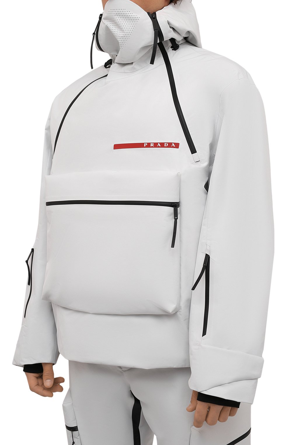Утепленный анорак PRADA, арт. SGB799-1ZIW-F0K74-202, фото 3