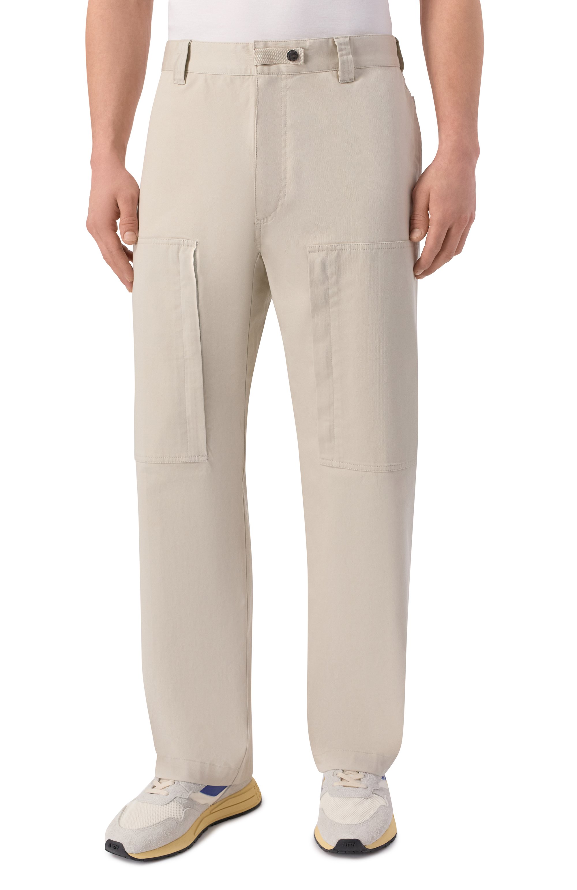 Хлопковые брюки PARAJUMPERS бежевого цвета по цене 38800 руб., арт. 26SM-PM PAH I03, фото 3 Хлопковые брюки PARAJUMPERS, арт. 26SM-PM PAH I03, фото 3