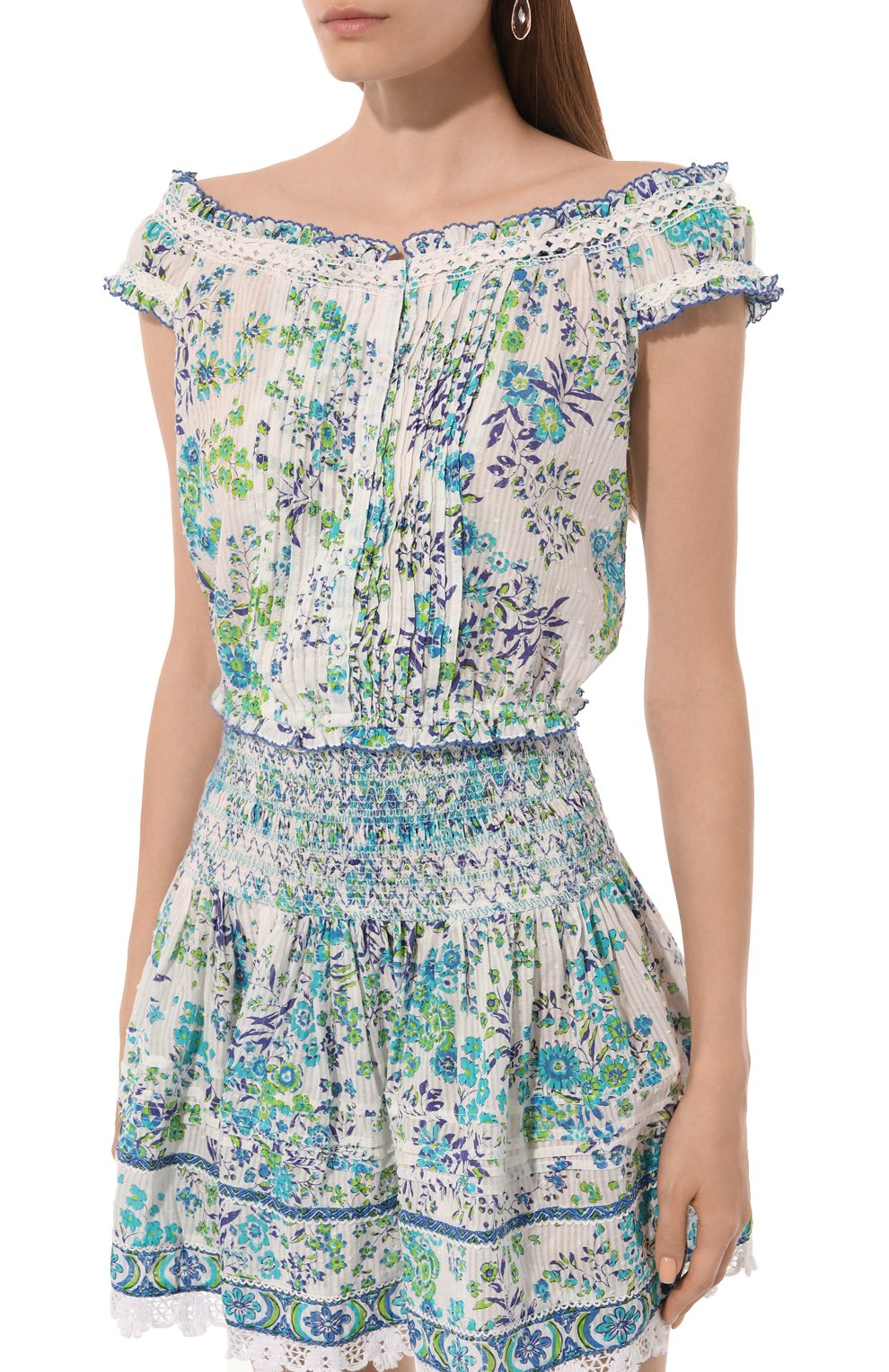 Хлопковый топ POUPETTE ST BARTH, арт. WA4S24D0QLB, фото 3