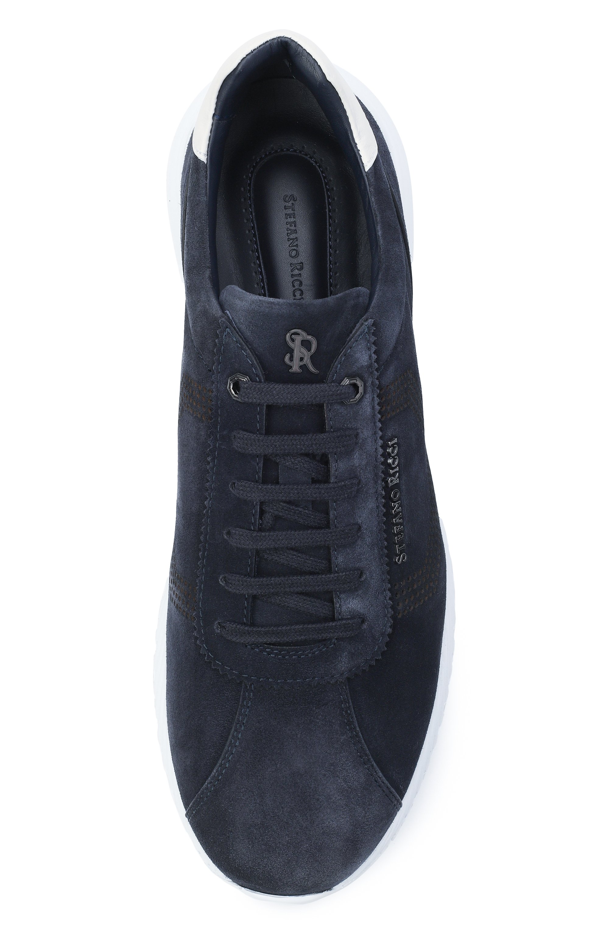 Замшевые кроссовки STEFANO RICCI, арт. UZ689G6574/SDPWY, фото 5