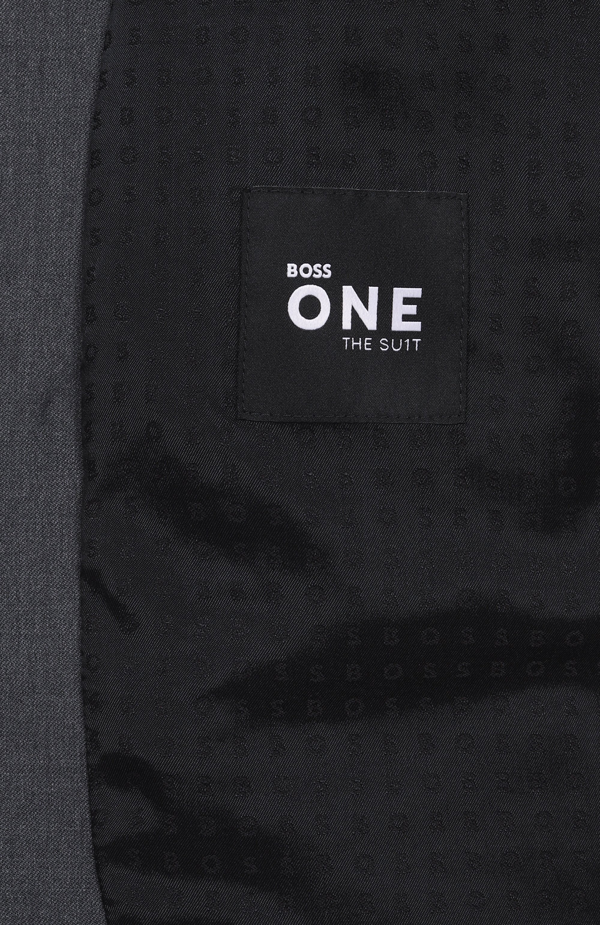 Шерстяной жилет BOSS темно-серого цвета по цене 29950 руб., арт. 50469160, фото 7 Шерстяной жилет BOSS, арт. 50469160, фото 7