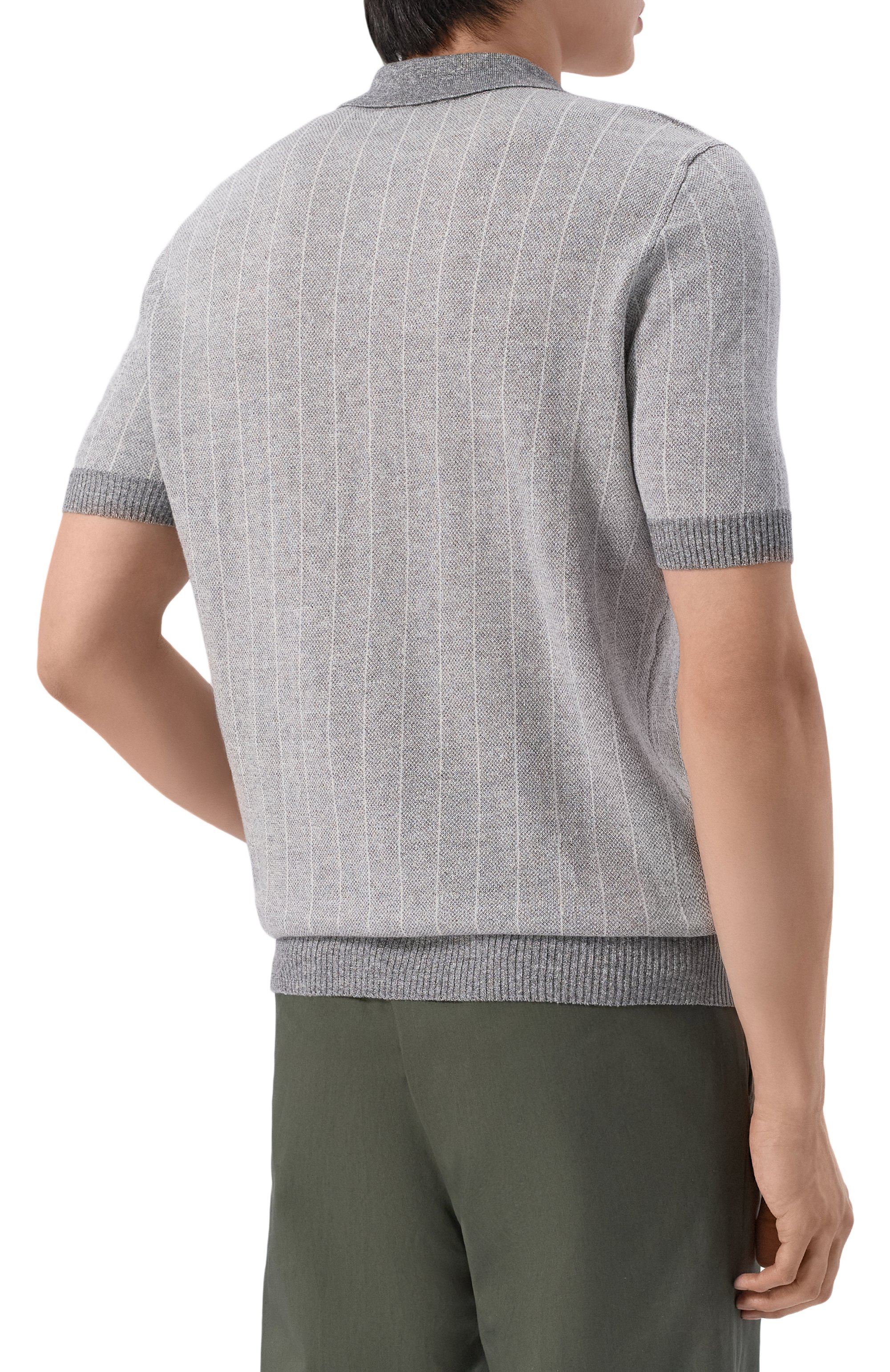 Поло изо льна и хлопка GRAN SASSO, арт. 57116/18662, фото 4