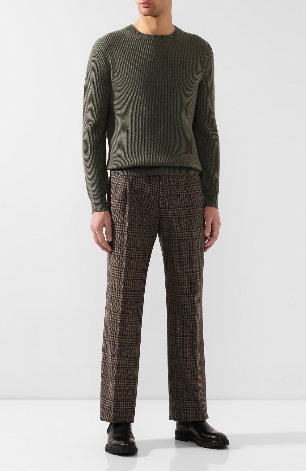 Свитер из смеси шерсти и кашемира BRUNELLO CUCINELLI, арт. M3679500, фото 2