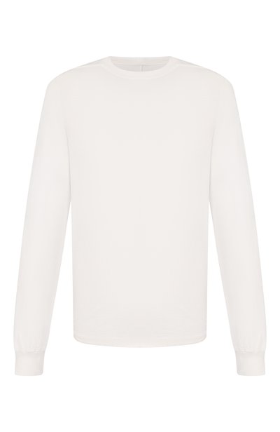 Мужская хлопковый лонгслив RICK OWENS, арт. RU02F4277/JA