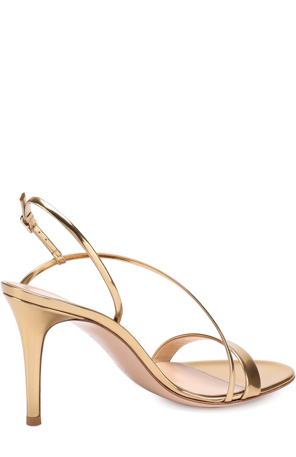 Босоножки manhattan из металлизированной кожи на шпильке GIANVITO ROSSI, арт. G30192.85RIC.METMEK0, фото 4