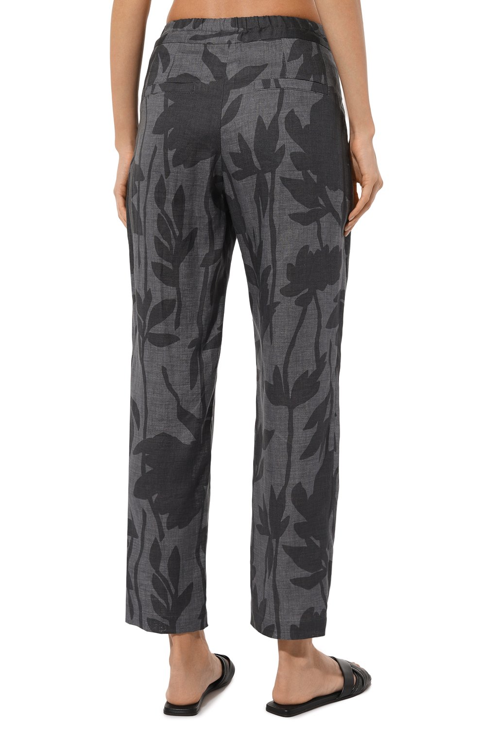 Льняные брюки BRUNELLO CUCINELLI, арт. MB650P8597, фото 4