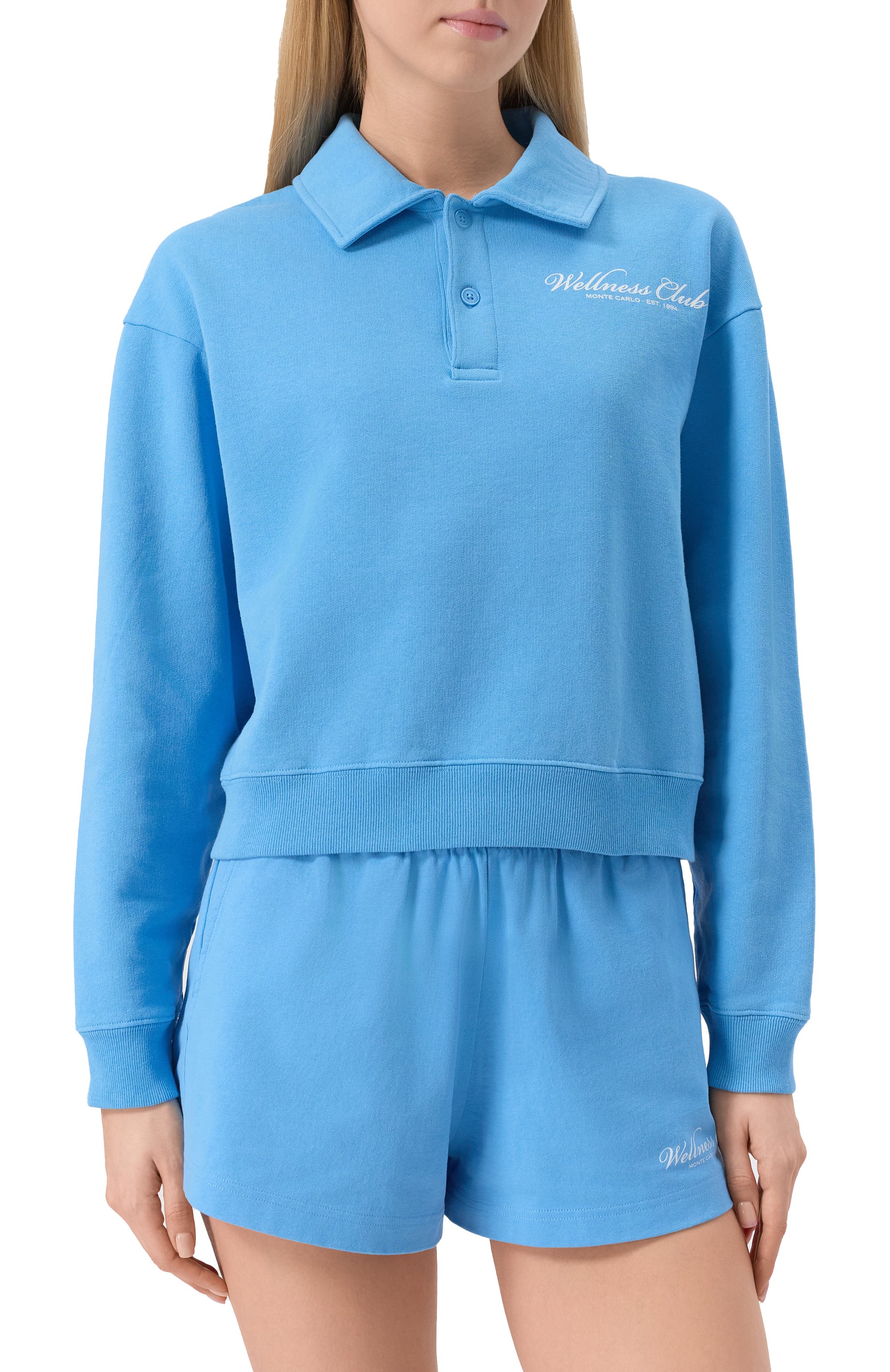 Хлопковое поло SPORTY AND RICH, арт. ST072620081BL24, фото 3