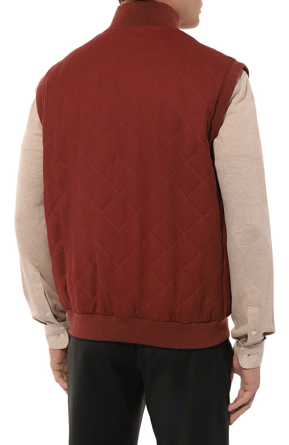 Шерстяной жилет STEFANO RICCI, арт. M7J4100220/S3WK05, фото 4