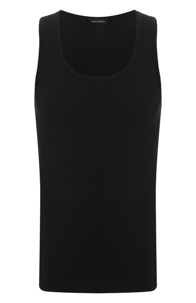 Хлопковая майка с круглым вырезом HANRO, арт. 073087, фото 1