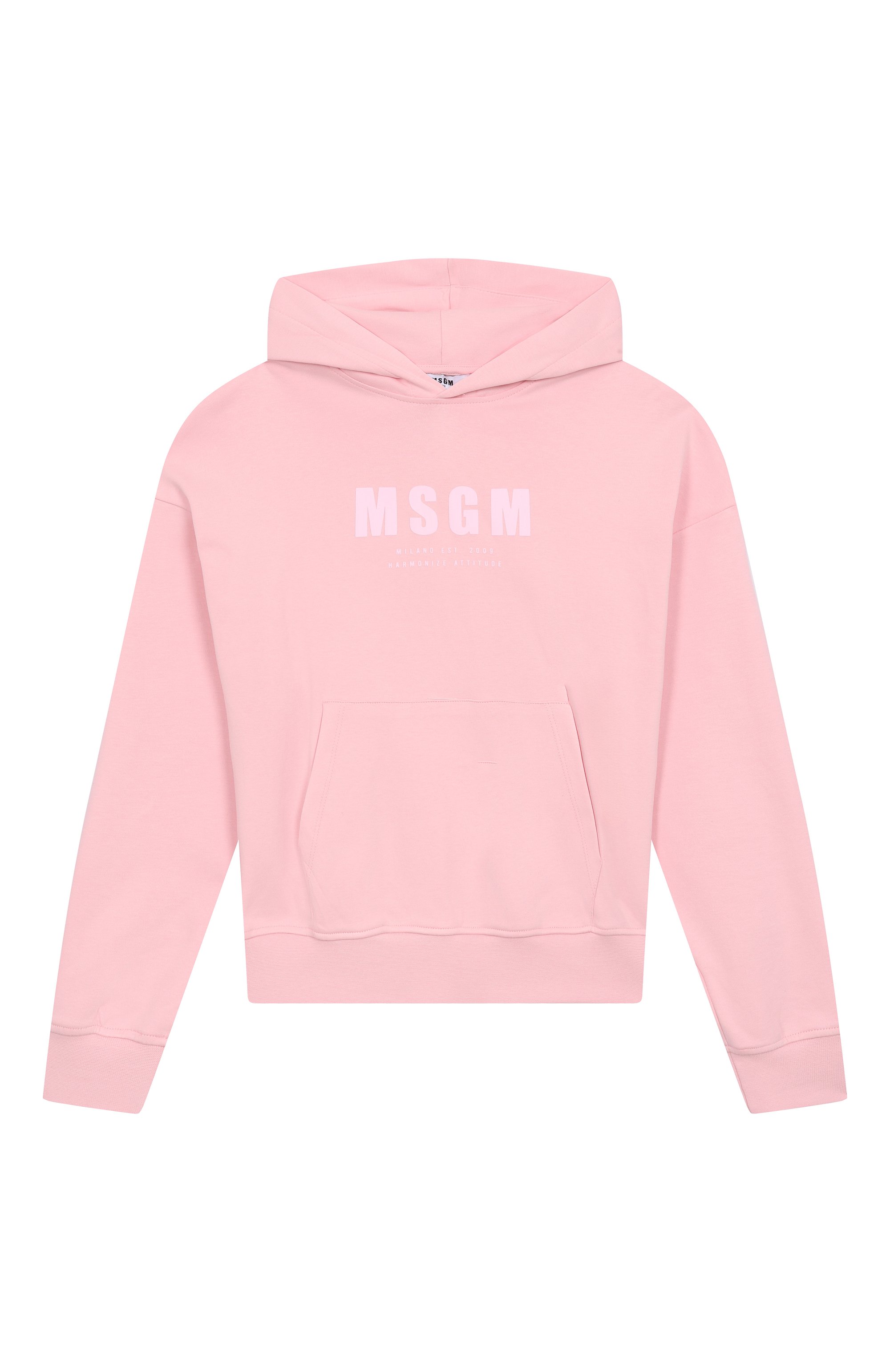 Хлопковое худи MSGM KIDS, арт. S5MSJUHS166, фото 1