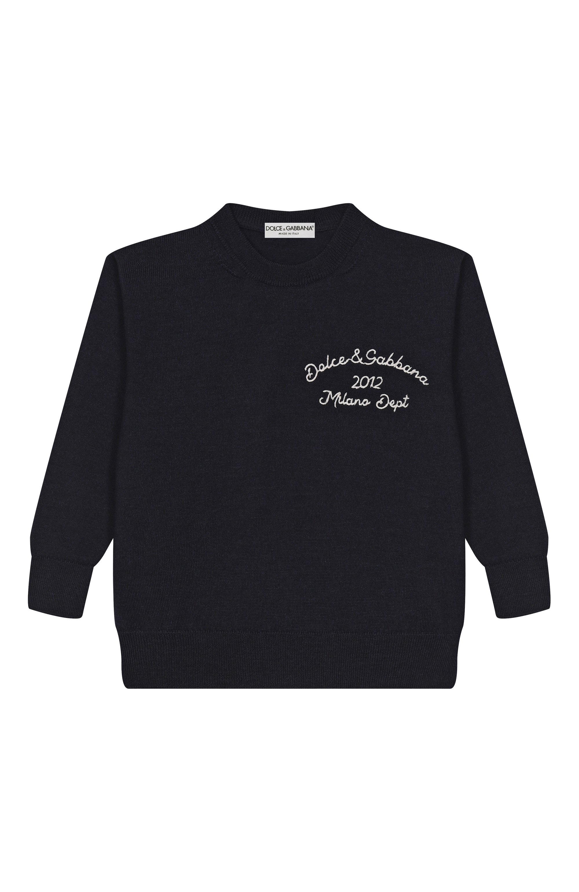 Шерстяной пуловер DOLCE & GABBANA, арт. L4KWE2/JDVCA/8-12+, фото 1