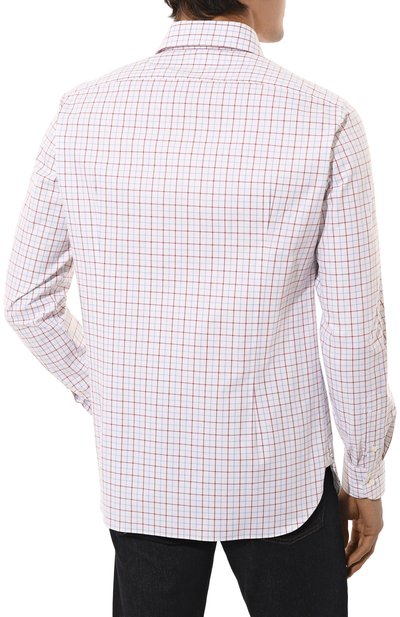 Хлопковая рубашка LUIGI BORRELLI, арт. SR3717, фото 4