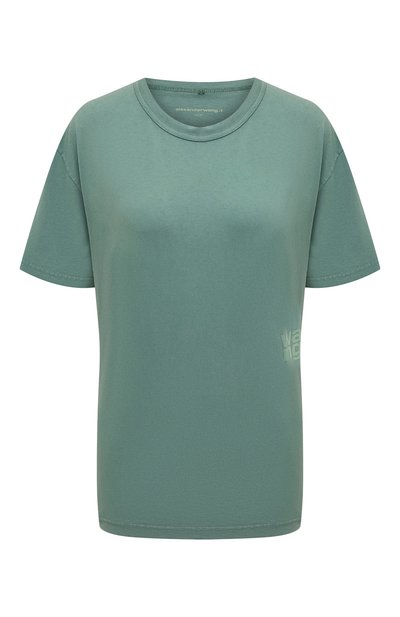 Женская хлопковая футболка ALEXANDERWANG.T, арт. 4CC3211255