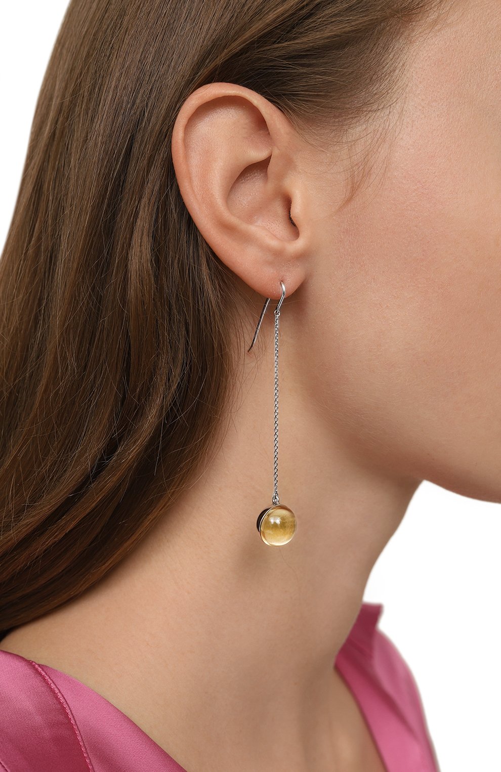 Серьги-леденцы с цитрином AVGVST, арт. 1005021-8, фото 2