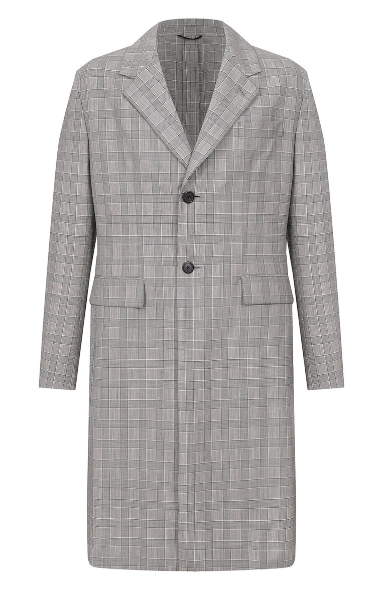 Шерстяное пальто PRADA, арт. UC442S-1V3D-F0002-201, фото 1