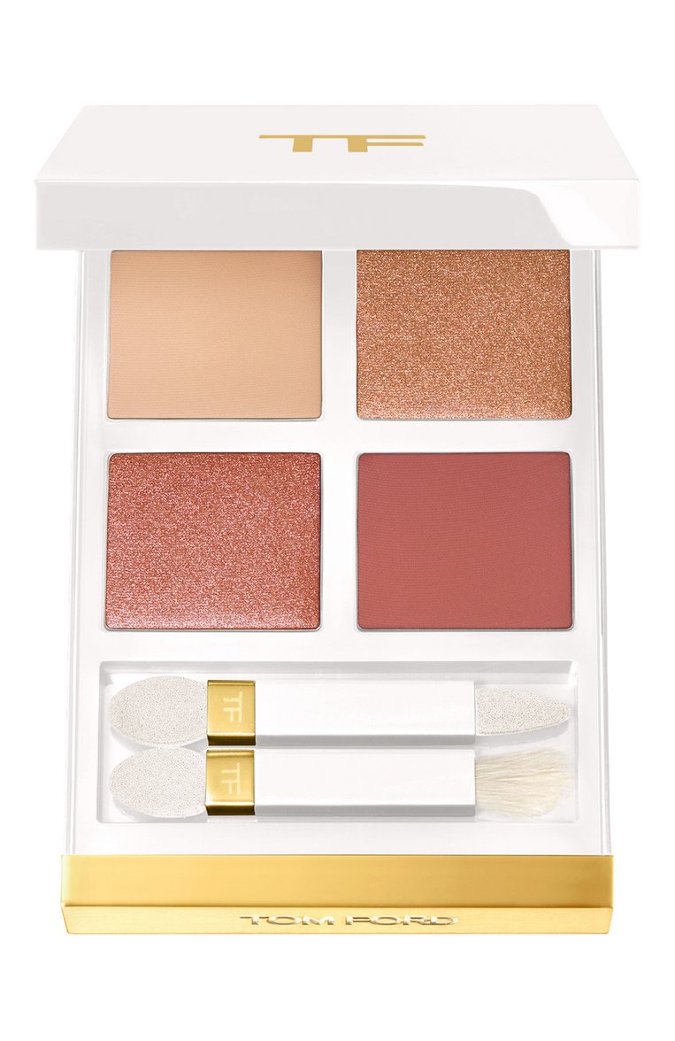 Палетка теней eye color quad, оттенок 01 bronze isle (9g) TOM FORD  цвета, арт. T08U-01 | Фото 1 (Нос: Не проставлено; Региональные ограничения белый список (Axapta Mercury): Не проставлено; Тип продукта_макияж: Палетки)