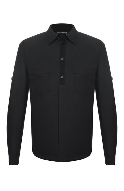 Мужская хлопковая рубашка DOLCE & GABBANA, арт. G50E1T/FUFIP