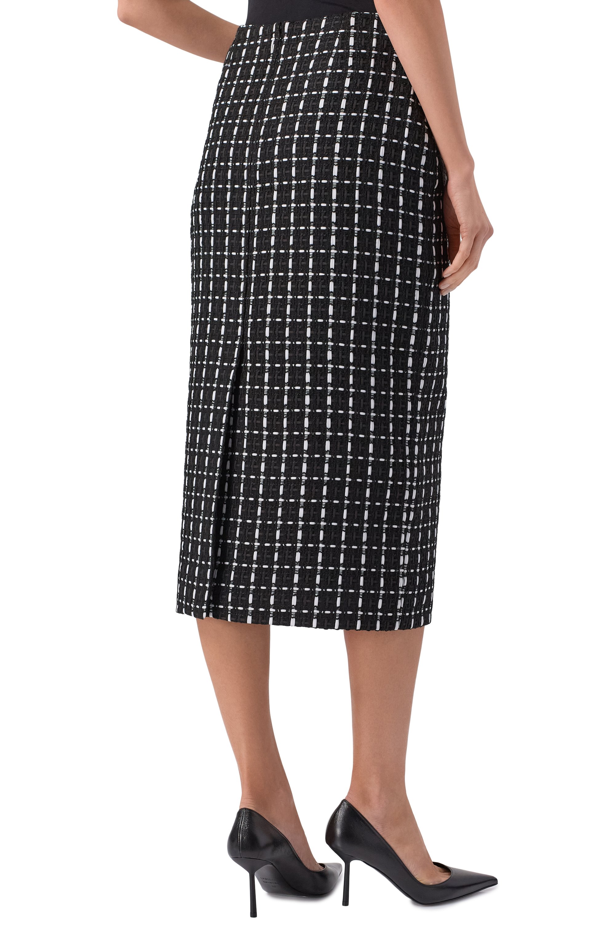 Твидовая юбка ELIE SAAB, арт. SK197NP25/TW007, фото 4