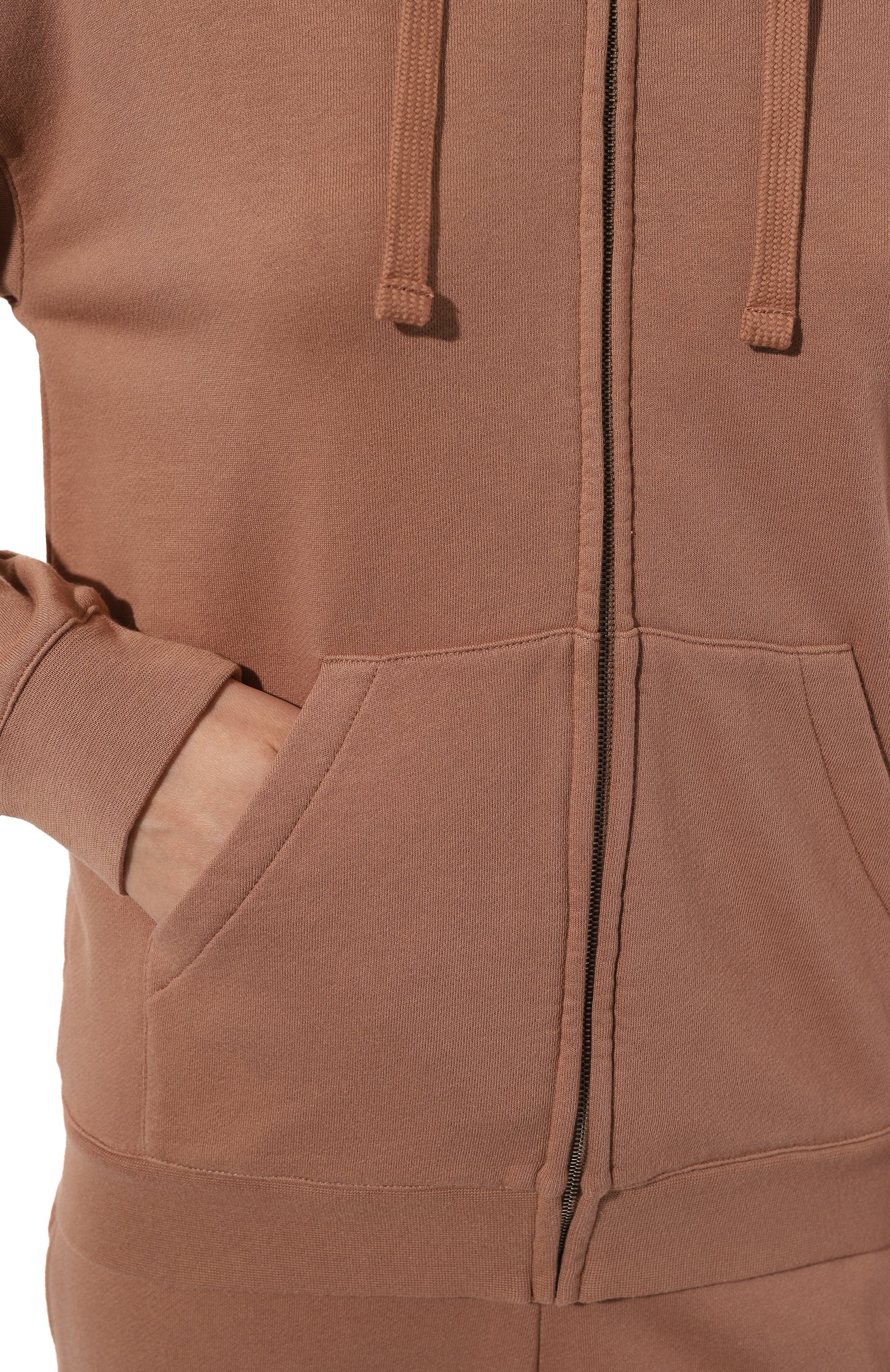 Хлопковая толстовка DEREK ROSE светло-коричневого цвета по цене 45600 руб., арт. 1524/QUIN001, фото 5 Хлопковая толстовка DEREK ROSE, арт. 1524/QUIN001, фото 5