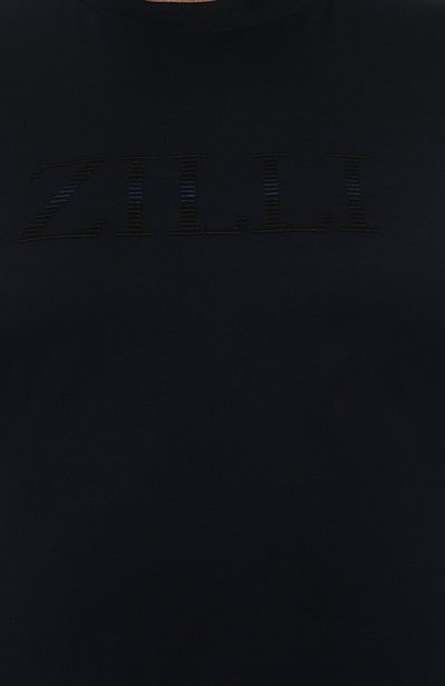 Хлопковая футболка ZILLI, арт. TSR001M0110VZSD00/60, фото 5
